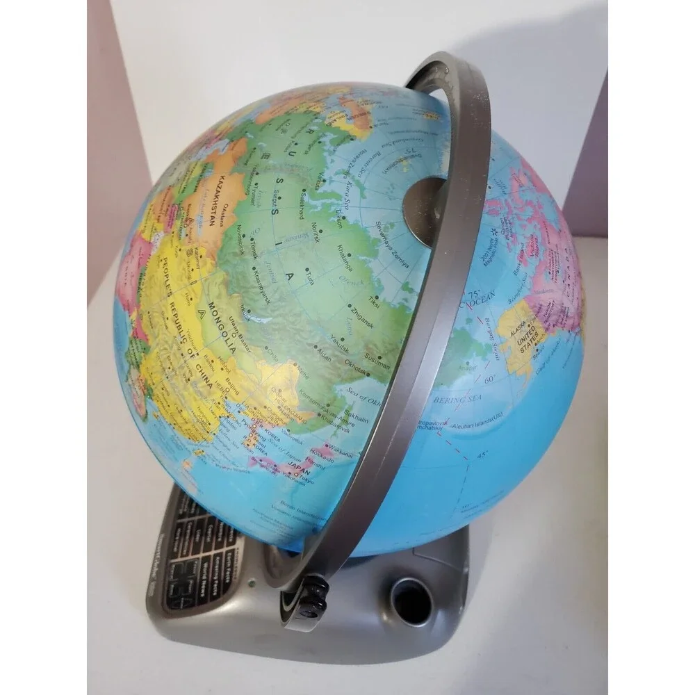 Vintage Oregon Scientific Smart Globe Deluxe Edition NO PEN Globe Only